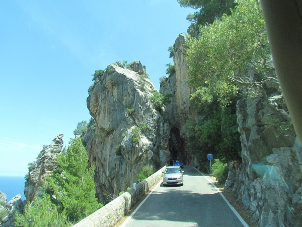 Zdjęcie z Hiszpanii - w drodze do Sa Calobra...