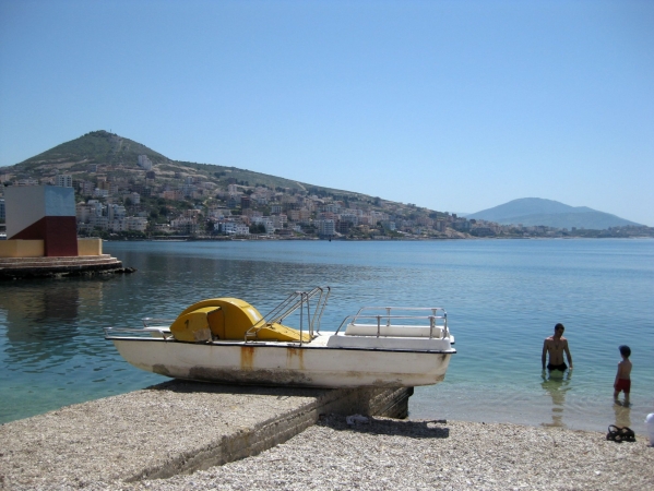 Zdjęcie z Albanii - Saranda - plaża