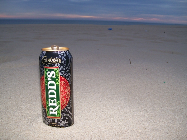Zdjęcie z Polski - Reds praży się na plaży