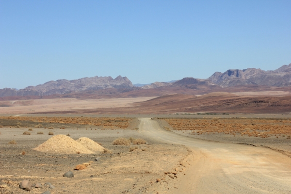 Zdjęcie z Namibii - w drodze