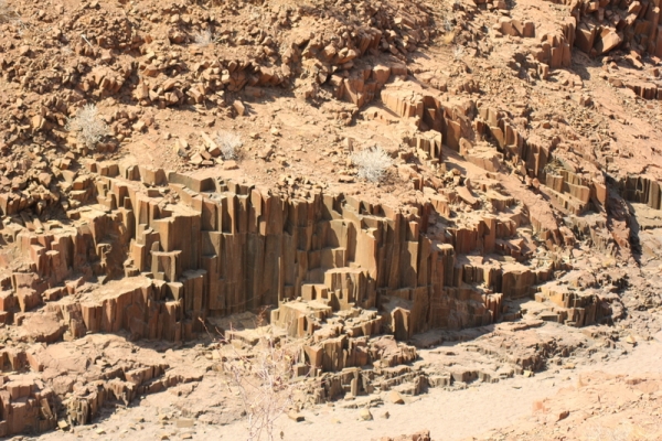Zdjęcie z Namibii - organ pipes