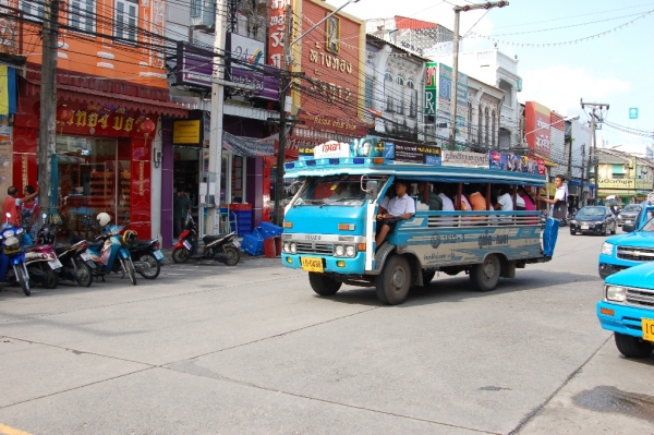 Zdjęcie z Tajlandii - Songtaew w Phuket Town