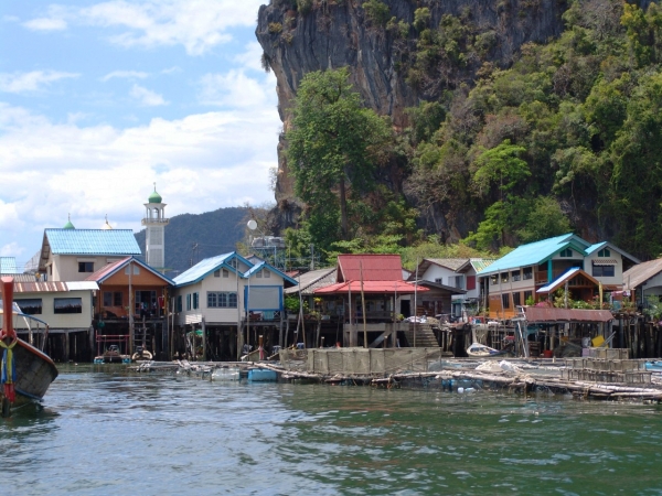 Zdjęcie z Tajlandii - koh panyee, phang nga bay