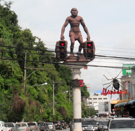 Zdjęcie z Tajlandii - krabi town - sygnalizacja