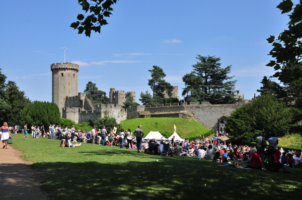 Zdjęcie z Wielkiej Brytanii - Warwick castle