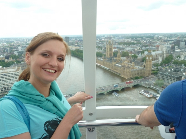 Zdjęcie z Wielkiej Brytanii - w London Eye