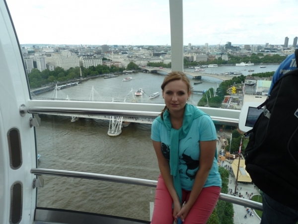 Zdjęcie z Wielkiej Brytanii - w London Eye