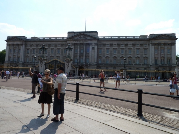 Zdjęcie z Wielkiej Brytanii - Pałac Buckingham 