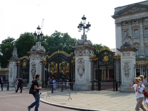 Zdjęcie z Wielkiej Brytanii - Pałac Buckingham 