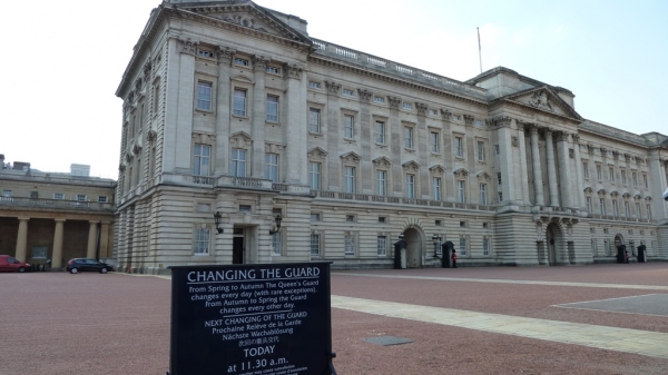 Zdjęcie z Wielkiej Brytanii - Pałac Buckingham 