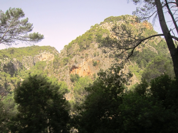 Zdjęcie z Hiszpanii - w drodze do sa Calobra