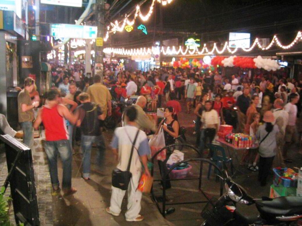 Zdjęcie z Tajlandii - noc w patong