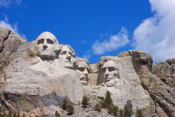 Zdjęcie ze Stanów Zjednoczonych - mount rushmore