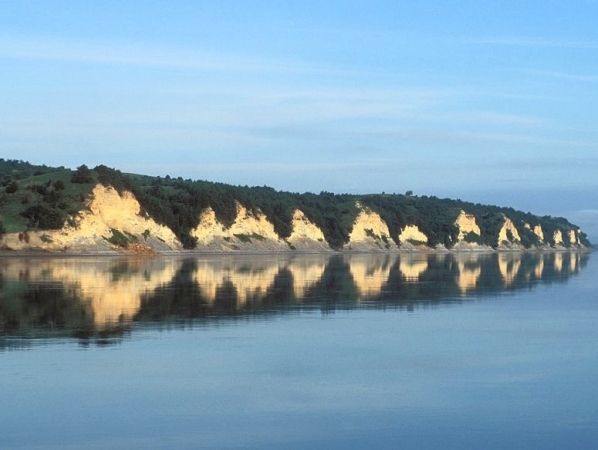 Zdjęcie ze Stanów Zjednoczonych - rzeka missouri