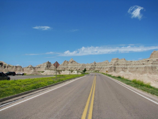 Zdjęcie ze Stanów Zjednoczonych - badlands nat. park