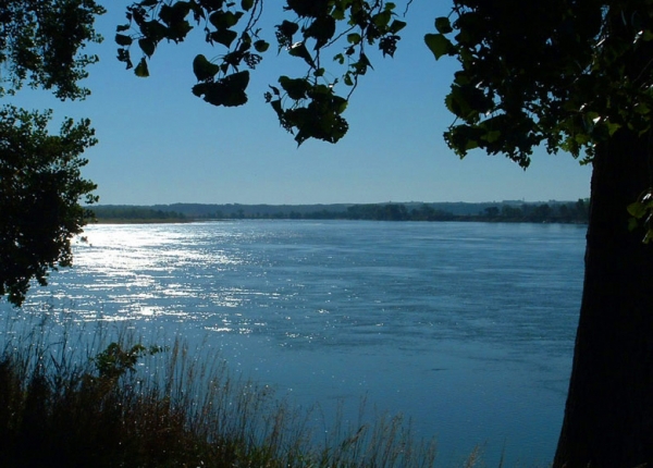 Zdjęcie ze Stanów Zjednoczonych - wieczor nad missouri