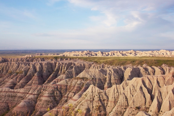 Zdjęcie ze Stanów Zjednoczonych - badlands national park