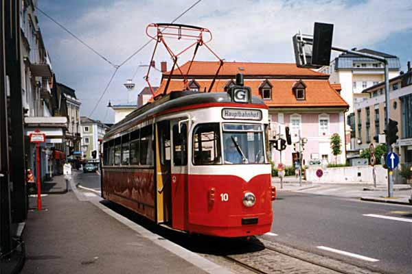 Zdjęcie z Austrii - Tramwaj w Gmunden