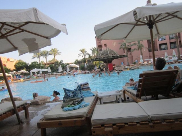Zdjęcie z Egiptu - Widok na pool bar