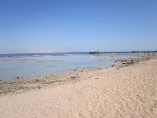 Zdjęcie z Egiptu - nasza plaża
