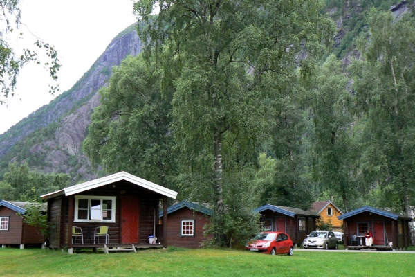 Zdjęcie z Norwegii - Andalsnes -camping