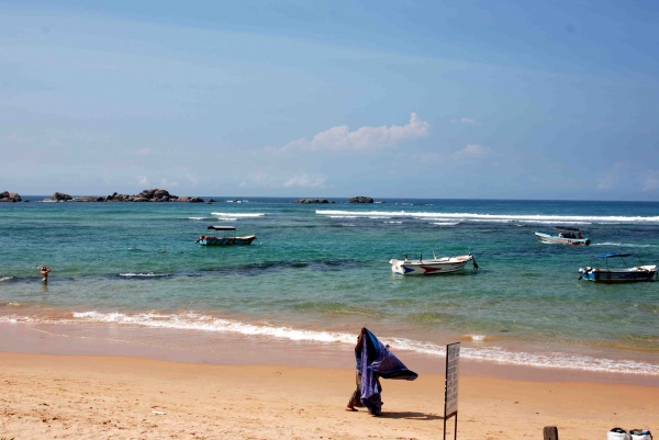 Zdjęcie ze Sri Lanki - Plaża w Beruweli