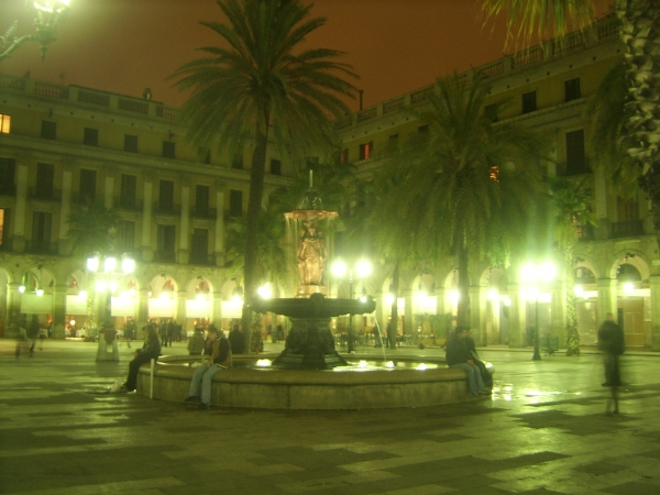 Zdjęcie z Hiszpanii - Placa Reial