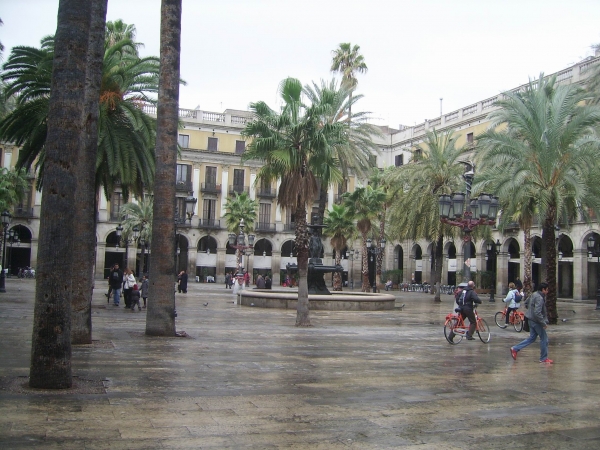 Zdjęcie z Hiszpanii - Placa Reial