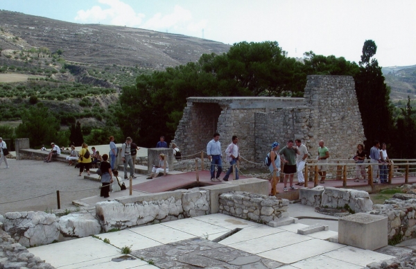 Zdjęcie z Grecji - Knossos