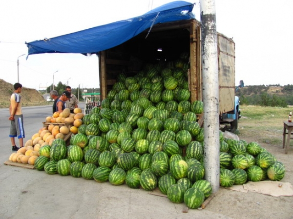 Zdjęcie z Gruzji - Jak Gruzja, to arbuzy.