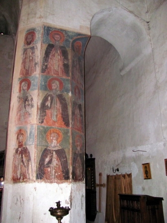 Zdjęcie z Gruzji - Ananuri - cerkiew.
