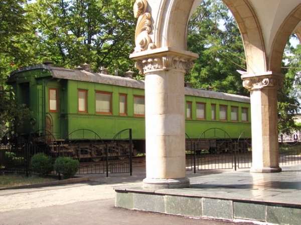 Zdjęcie z Gruzji - Wagon Stalina.