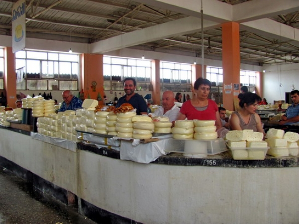 Zdjęcie z Gruzji - Batumski bazar.