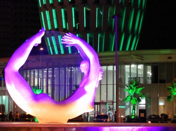 Zdjęcie z Gruzji - Batumi by night.