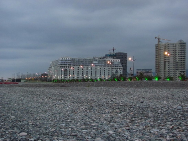 Zdjęcie z Gruzji - Wieczór na plaży...