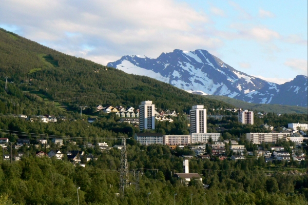 Zdjęcie z Norwegii - Narwik już z bliska