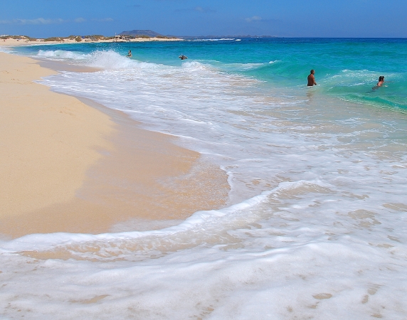 Zdjęcie z Hiszpanii - plaże Corralejo...