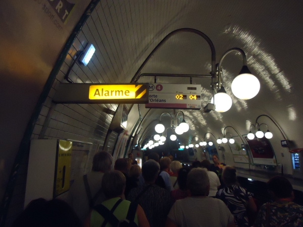 Zdjęcie z Francji - wmetrze paryskim