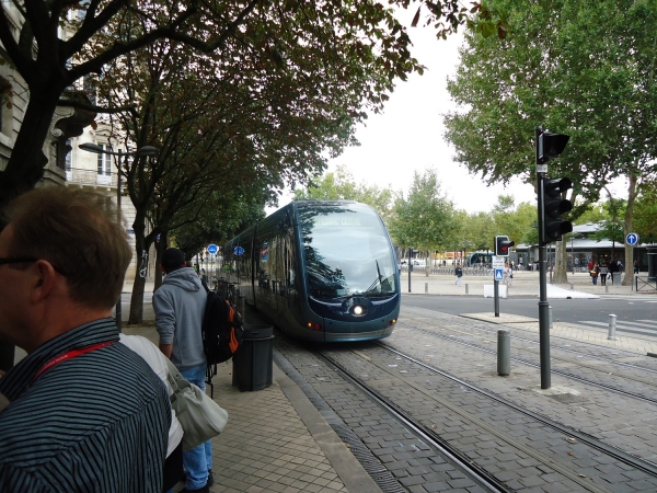 Zdjęcie z Francji - tramwj w bordoux
