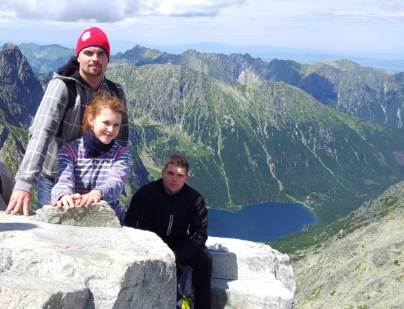 Zdjęcie ze Słowacji - za nami Morskie Oko