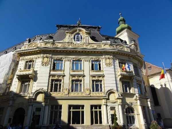 Zdjęcie z Rumunii - Sibin-ratusz