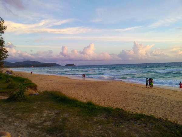 Zdjęcie z Tajlandii - wieczor na Karon Beach