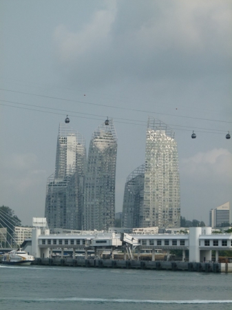 Zdjęcie z Singapuru - Widok z wyspy na miasto