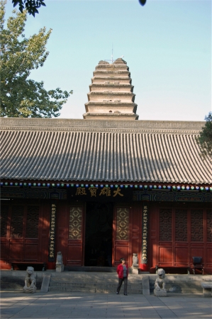 Zdjęcie z Chińskiej Republiki Ludowej - Pagoda Dzikiej Gęsi