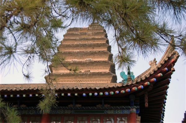 Zdjęcie z Chińskiej Republiki Ludowej - Pagoda Dzikiej Gęsi