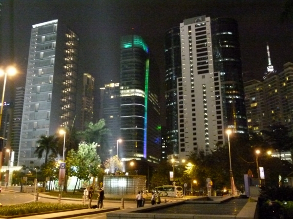 Zdjęcie z Malezji - Kuala Lumpur noca