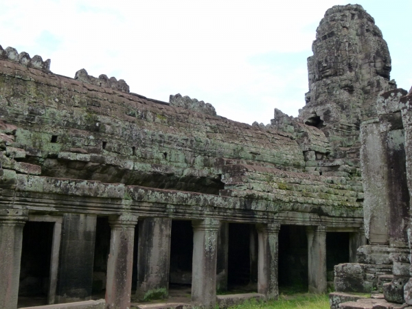 Zdjęcie z Kambodży - Mury miasta Angkor Thom