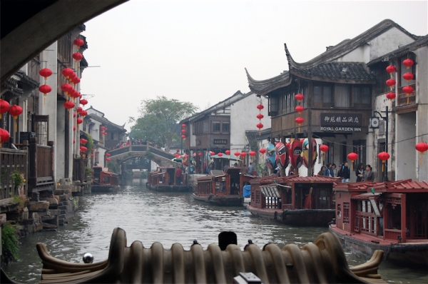 Zdjęcie z Chińskiej Republiki Ludowej - kanały Suzhou