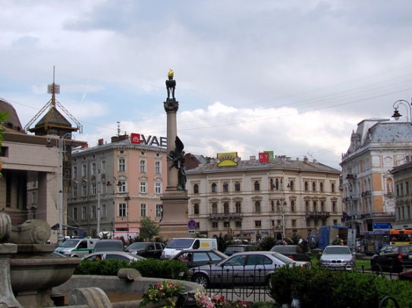 Zdjęcie z Ukrainy - Pomnik Mickiewicza...