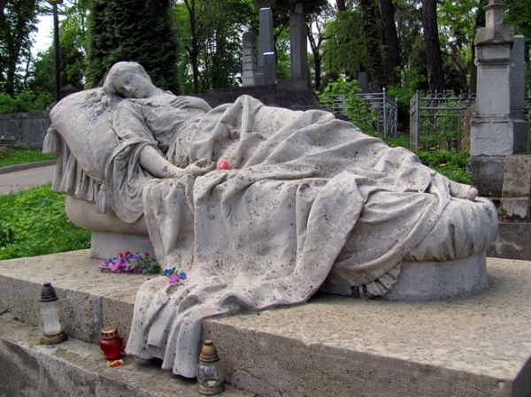 Zdjęcie z Ukrainy - Cmentarz Łyczakowski.